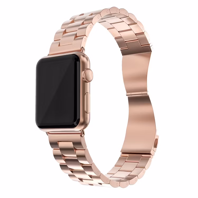 Metallarmband till Apple Watch 42/44 mm Roséguld