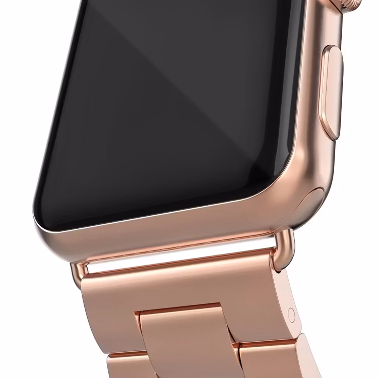 Metallarmband till Apple Watch 42/44 mm Roséguld