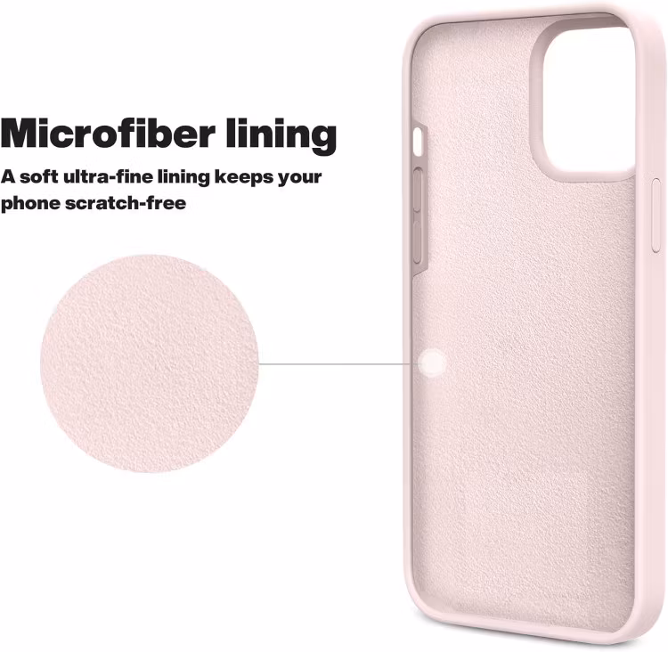 iPhone 13 Pro - Gummibelagt Silikon Skal Skin Pro® Rosa