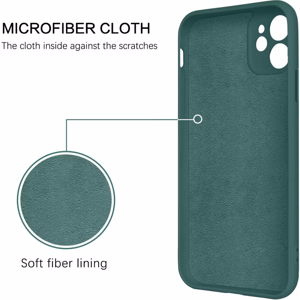 iPhone 11 - Välj Färg Silikonskal Stötdämpande med Ringhållare