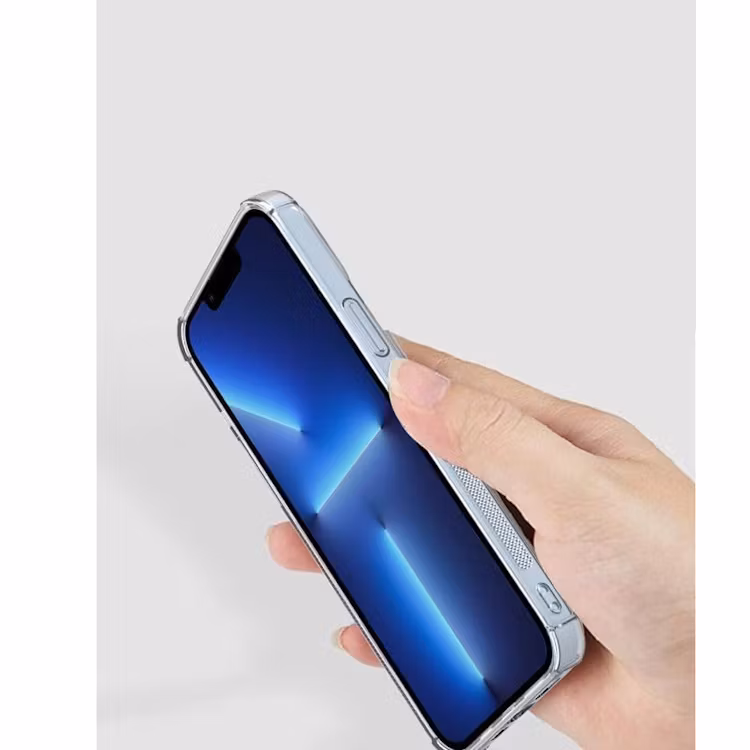 iPhone 12/12 Pro - Stöttåligt Skal med Kortfack Nordic® Transparent