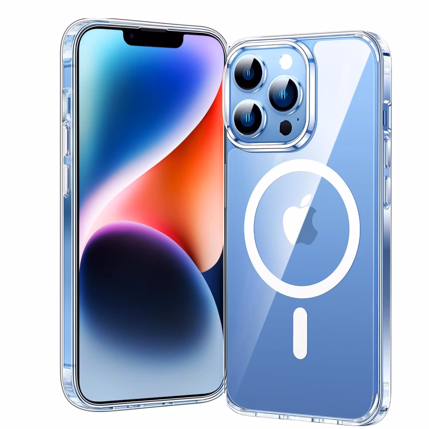 iPhone 15 Pro Max - Skal MagSafe Stötdämpande Transparent