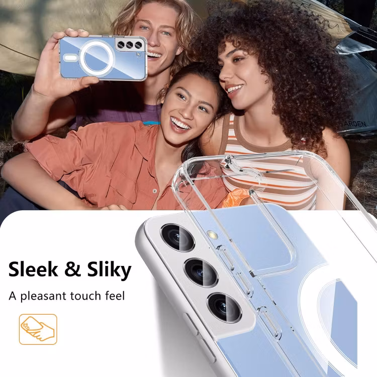 Samsung Galaxy S23 - Skal MagSafe Stötdämpande Transparent