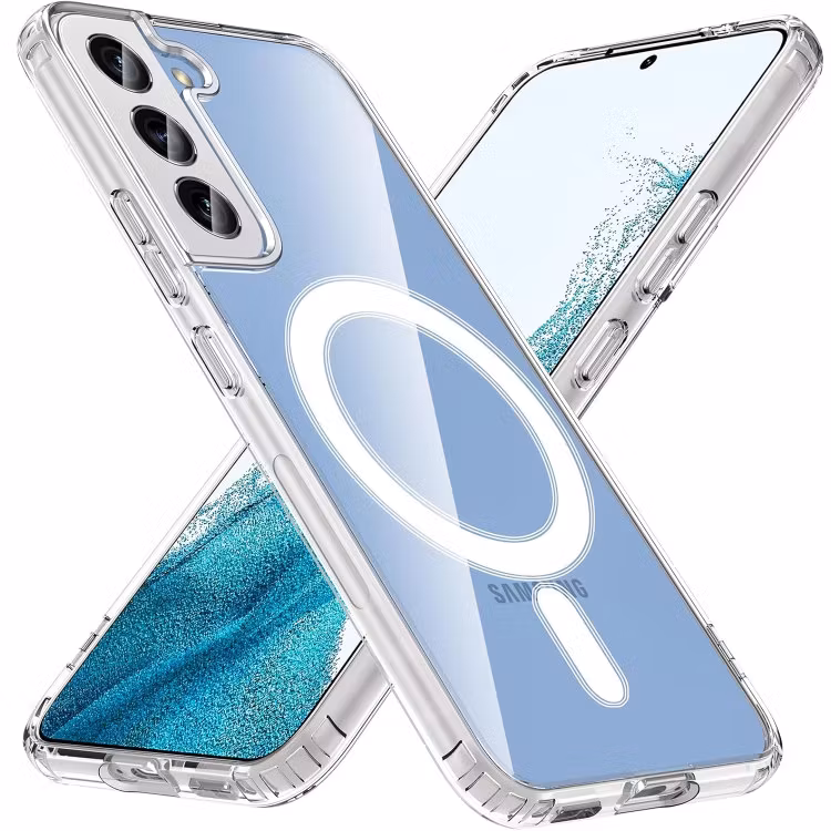 Samsung Galaxy S23 - Skal MagSafe Stötdämpande Transparent