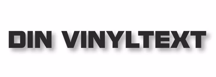Konturskuren vinyltext 50cm