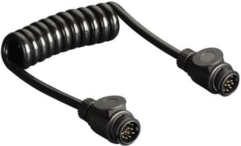 Spiralkabel 13 pin + 13 pin 1,5m