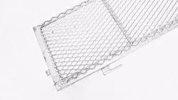 Sträckmetallsramp 50 cm hög SM-300