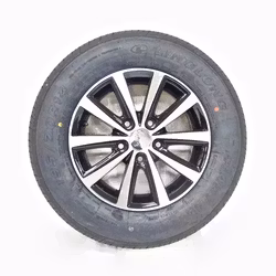 Aluminum hjul med sommardäck 14" 195/70R14