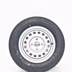 Hjul med sommardäck till släpvagn 13" 155/80R13