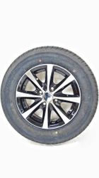 Aluminum hjul med dubbdäck 13" 155/80R13
