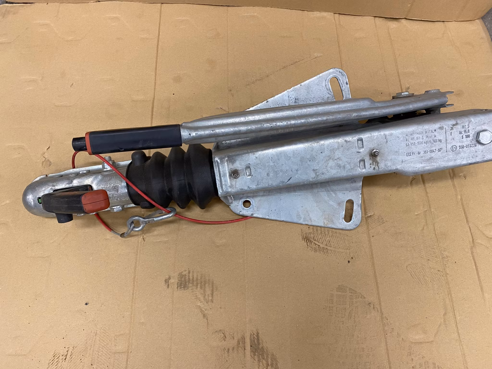 AL-KO 161S begagnad påskjutbroms 950-1600kg