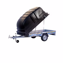 SM-2550 med plastkåpa "Elbilssläpet"