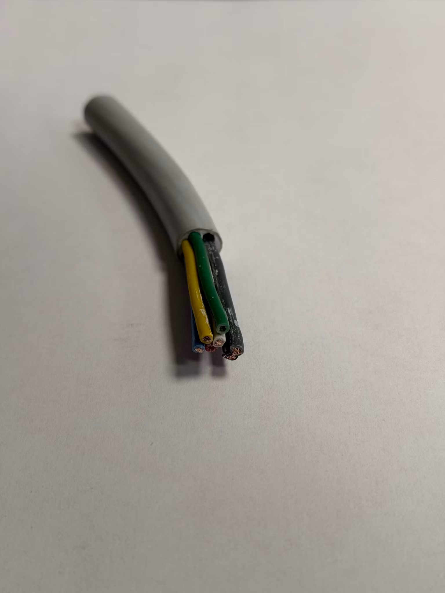 Kabel RKKB 8x1,5 (grå)/per meter ( Huvudledare)