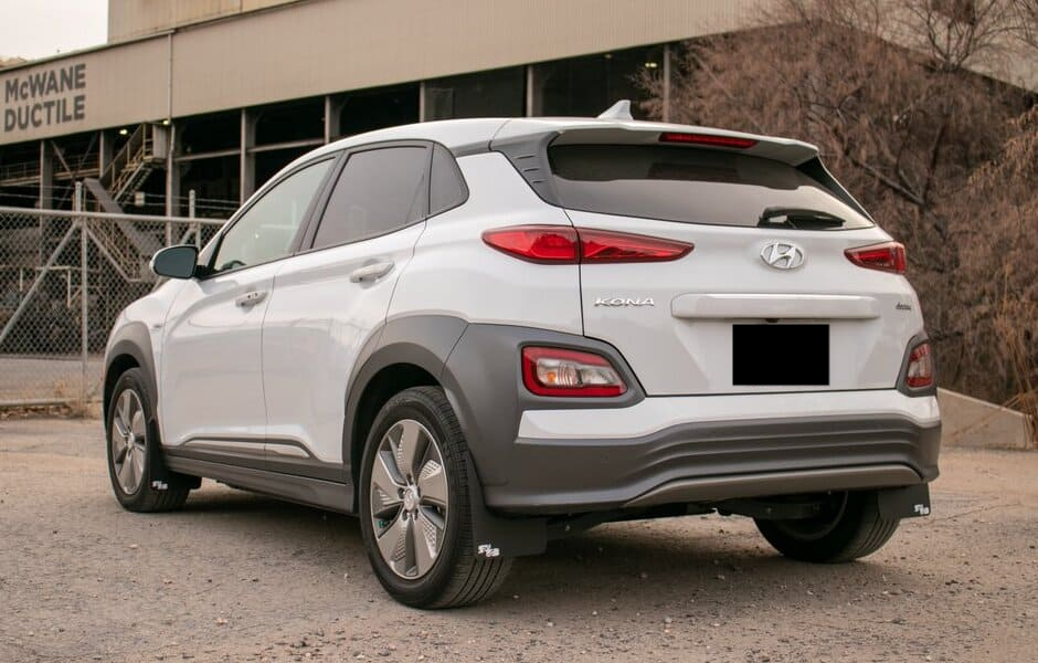 Hyundai Kona Electric mud flaps