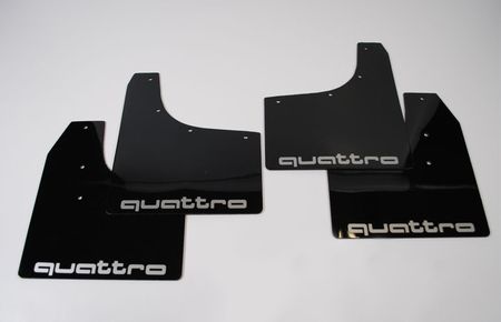 Audi Quattro mud flaps