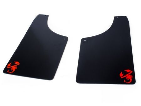 Fiat 500 S mud flaps