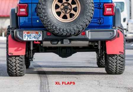 Jeep Wrangler mud flaps