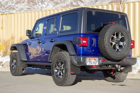 Jeep Wrangler mud flaps