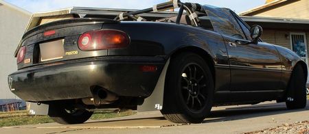 Mazda Miata MX5 mudflaps  1990 - 1997
