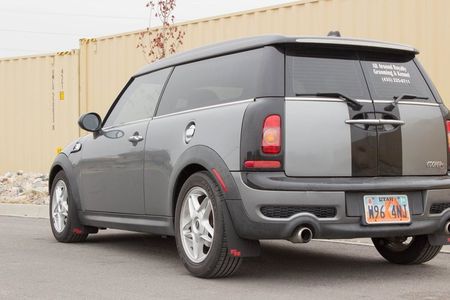 Mini Cooper Clubman mud flaps