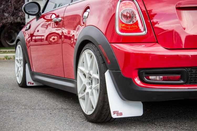 Mini Cooper S mud flaps