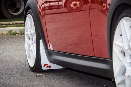 Mini Cooper S mud flaps