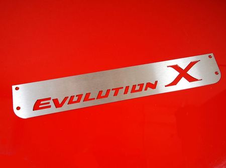 Mitsubishi Evo 10 mud flaps