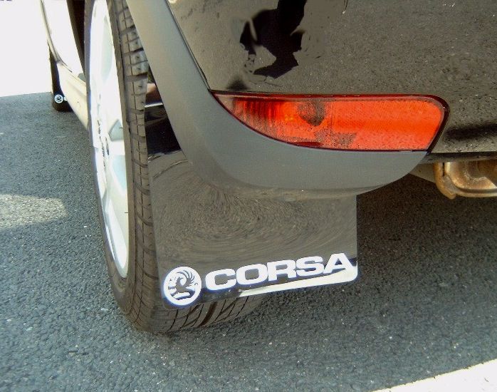 Opel Corsa C mudflaps (2000 - 2007)