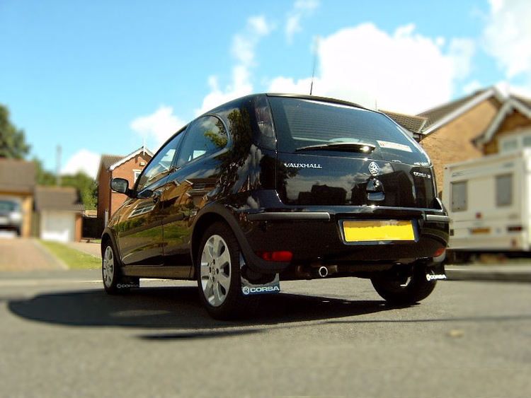 Opel Corsa C mudflaps (2000 - 2007)