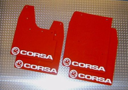 Opel Corsa C mudflaps (2000 - 2007)