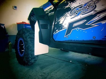 Polaris RZR 900, RZR 4 900 Stänkskydd - 2011-2014
