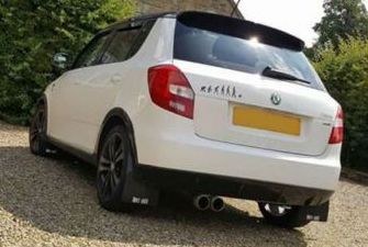 Skoda Fabia Monte Carlo Stänklappar  2013+