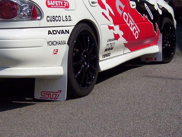 Subaru Impreza Classic mudflaps  1993 - 2001