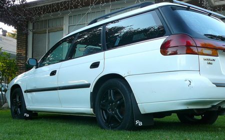 Subaru Legacy mud flaps 95-99