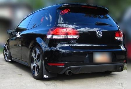 Volkswagen Golf Mk6 mudflaps  2010 - 2014