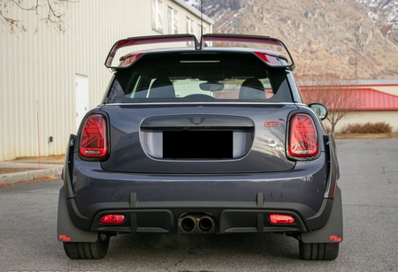 Mini Cooper GP mud flaps