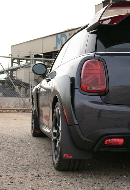 Mini Cooper GP mud flaps