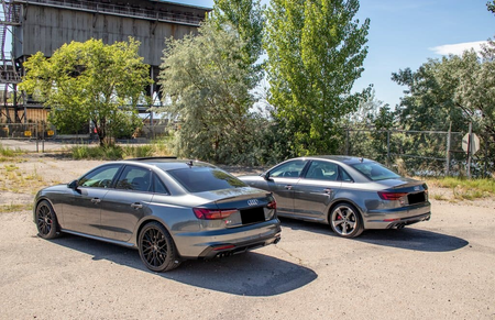 Audi A4/S4 Sedan mudflaps