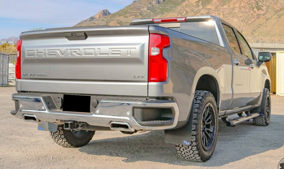 Chevrolet Silverado 2019+ mudflaps