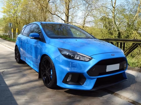 Rally style mudflaps in different materials for Focus RS