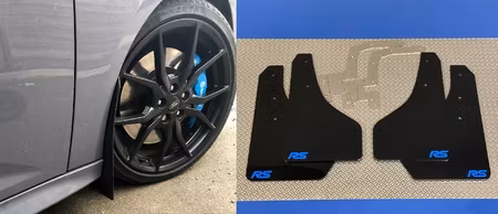 Ford Focus RS Mk3 mudflaps  2016+