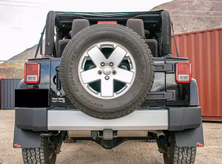 Jeep Wrangler mud flaps  2007-2018