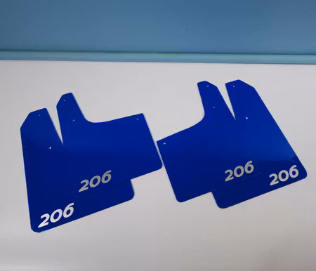 Peugeot 206 mudflaps