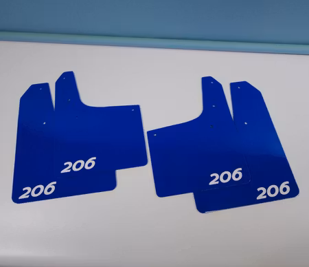Peugeot 206 mudflaps