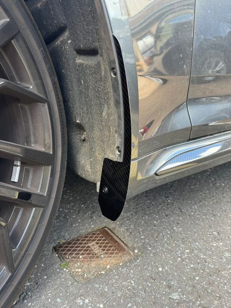 Audi RS4 mudflaps - Carbon