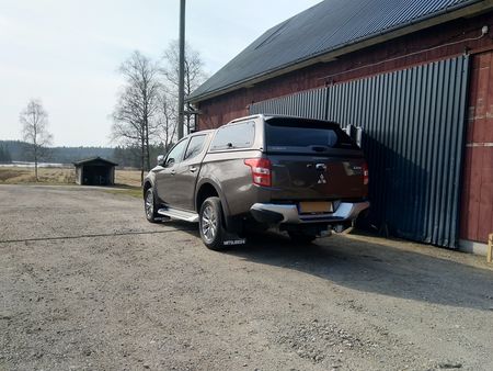 Mitsubishi L200 mud flaps 2005 - 15