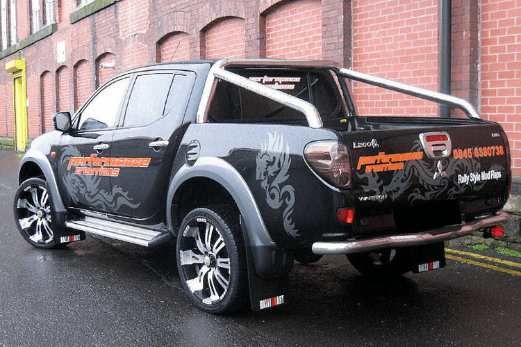 Mitsubishi L200 mud flaps 2005 - 15