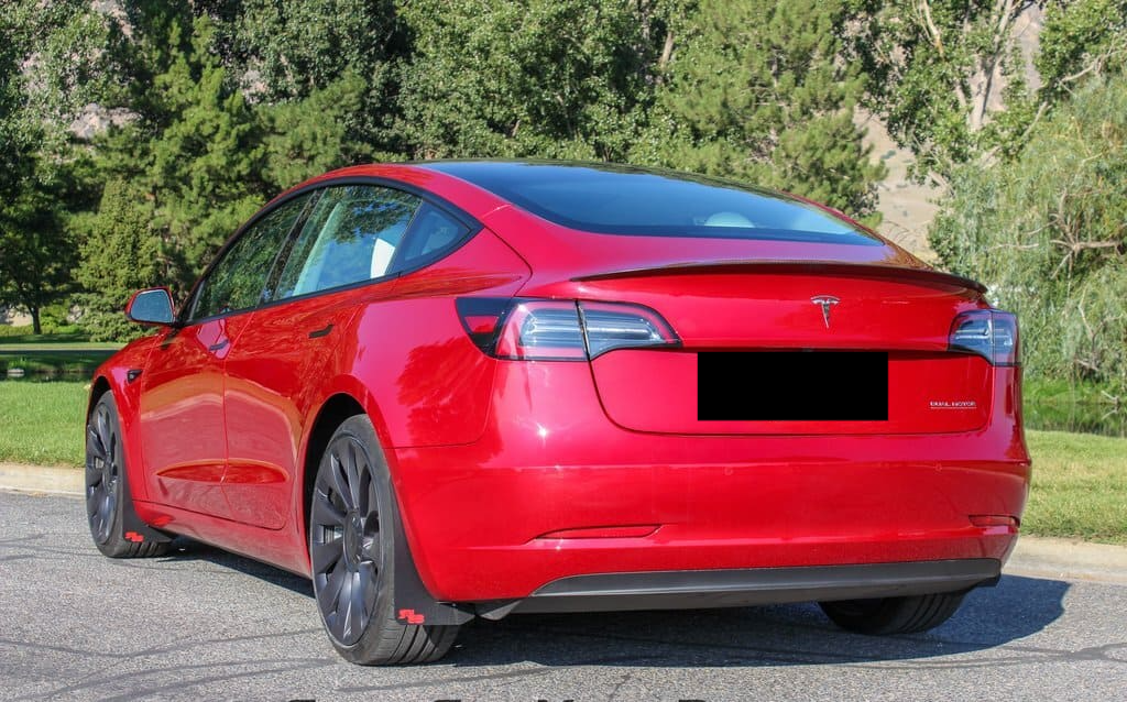 Tesla model 3 mud flaps