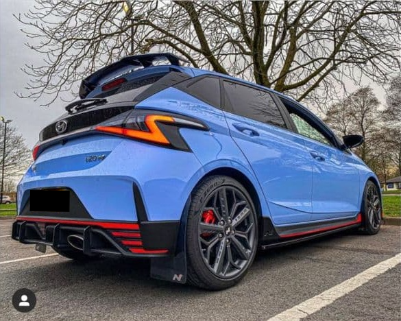 Hyundai i20N Hatchback mud flaps
