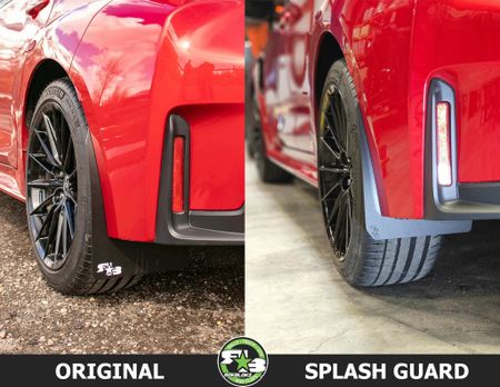 Toyota Corolla GR mudflaps